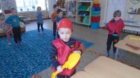 Вечер подвижных игр по пожарной безопасности в средней группе МБДОУ Фировский детский сад «Родничок»