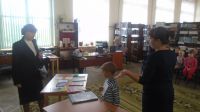 Воспитанники группы «Родничок» побывали в Фировской библиотеке