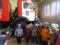 Экскурсия в пожарную часть №56 п. Фирово